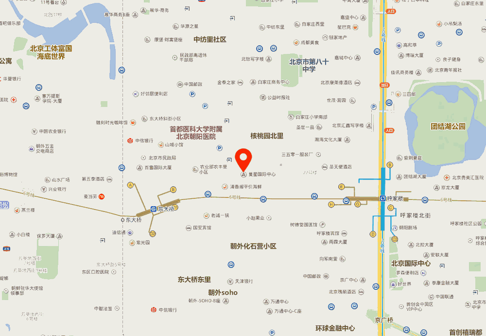 复星国际中心位置地图